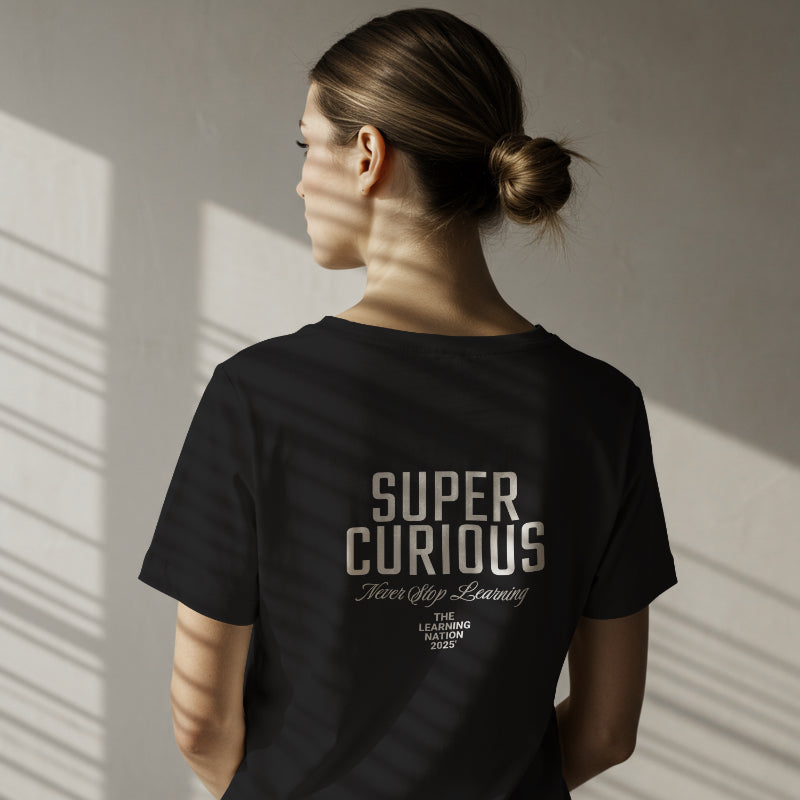 Super Curious T-Shirt — 'SUPER CURIOUS' ADHD Learner Tee